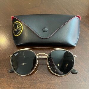 Rayban RB3647 Round double bridge sunglasses